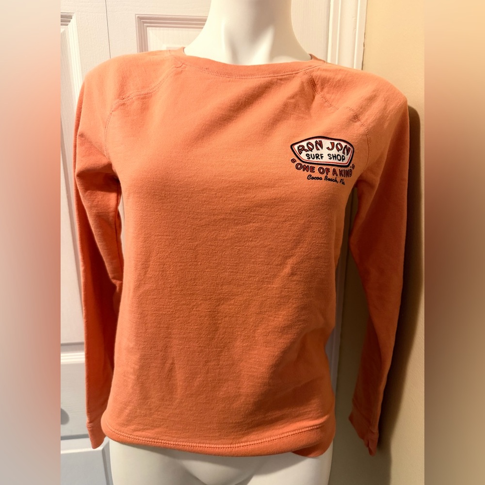 Ron Jon Surf Shop Coral Long Sleeve Tee, Size S